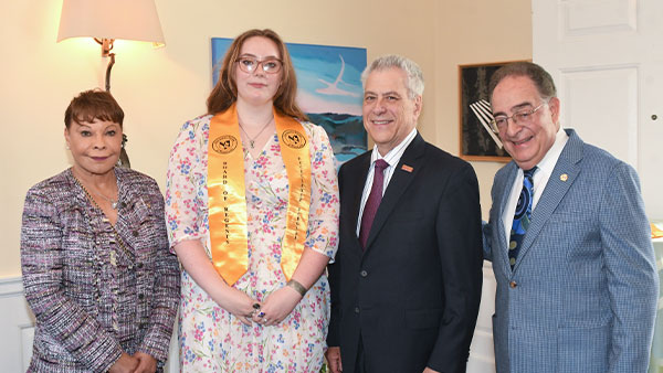 BOR Scholarship award winner